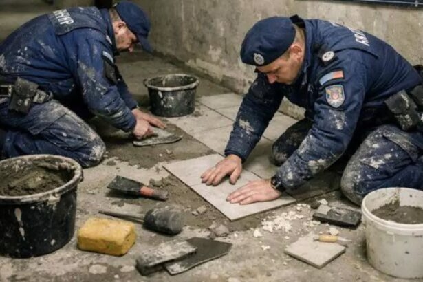 acuzatii grave si contradictii la brigada mobila de jandarmi de la munca suplimentara pana la cumpararea uniformei si montajul gresiei pe holurile unitatii 69617b82e73f5