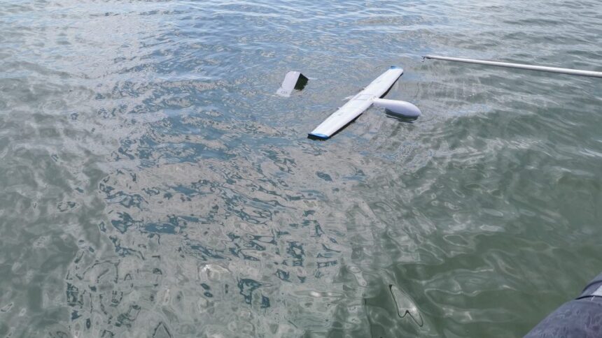 alerta in marea neagra o drona a fost semnalata in zona portului midia 69774de209186