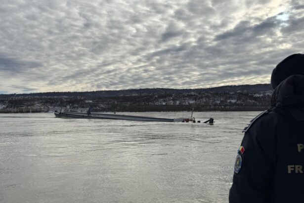 alerta o a doua barja s a scufundat in dunare nava avea la bord ingrasaminte chimice ce transmit autoritatile 6967394551eea