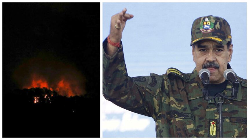 alerta sua au bombardat venezuela a fost capturat presedintele maduro 6958e9d10ecca