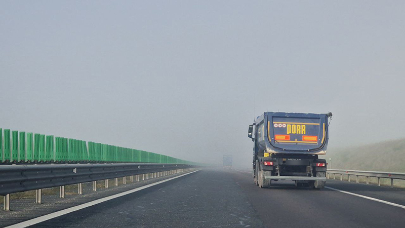 atentie soferi iata cum se circula pe autostrada a2 cod galben de polei aproape de judetul constanta 6958b8cf2b6af