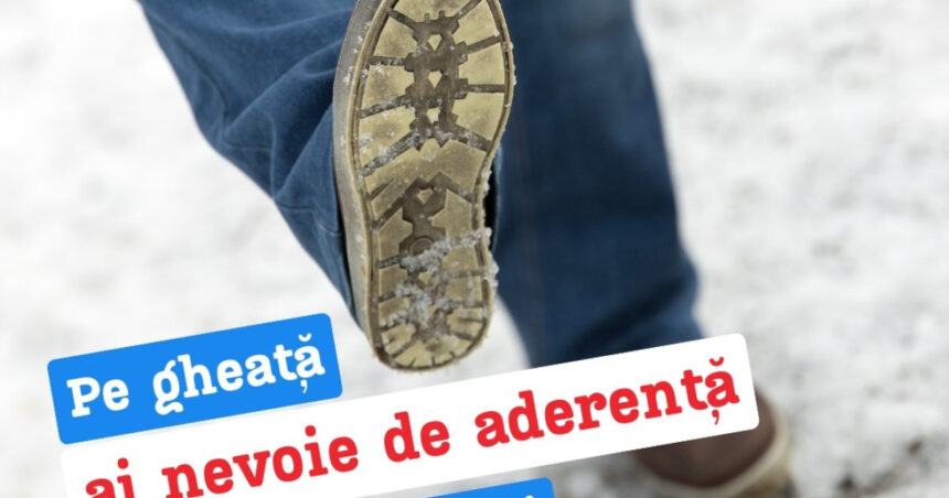 avertismentul igsu atentie la gheata lasa acasa pantofii pentru vreme buna un singur pas gresit poate duce la o fractura 6960b8cae53b0
