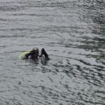 foto cautarile in canalul dunare marea neagra in zona podului agigea s au oprit scafandrii au folosit o drona subacvatica 69760aa443336