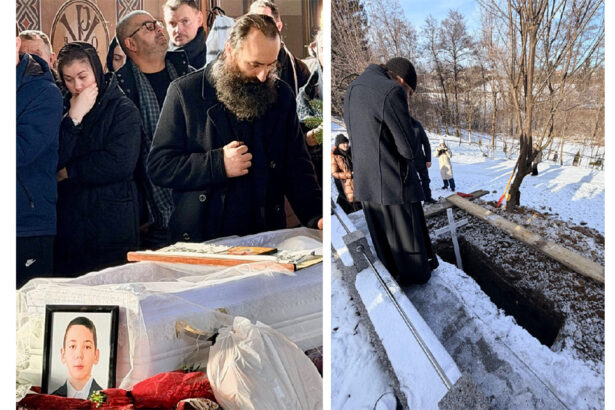 foto si cerul a plans astazi la inmormantarea lui matei baiatul preotului din vatra dornei 69623d638a365