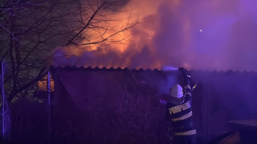 foto video incendiu de amploare in tulcea ard mai multe unitati de depozitare din centrul municipiului 6977b08748a09