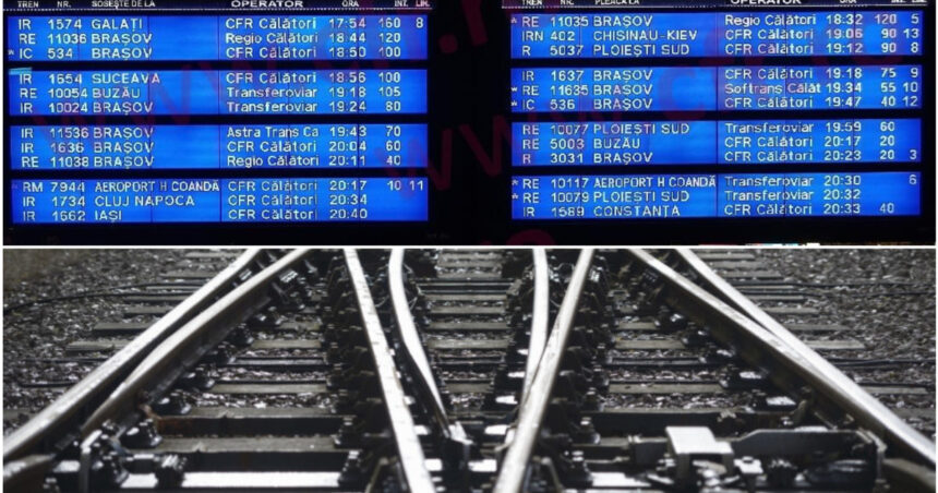gara de nord intarzieri cu orele ale trenurilor dupa o defectiune tehnica cfr anunta reluarea circulatiei pe un fir in zona buftea 695ebe8975210