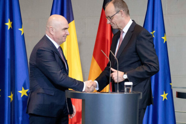 ilie bolojan l a invitat pe cancelarul friedrich merz la bucuresti vom duce proiectele comune mai departe 697b7cbcab38d