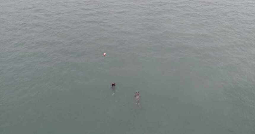 interventie de urgenta la agigea cautari dupa ce o fata ar fi cazut in canalul dunare marea neagra salvatorii i au gasit rucsacul 6973a1d130c02