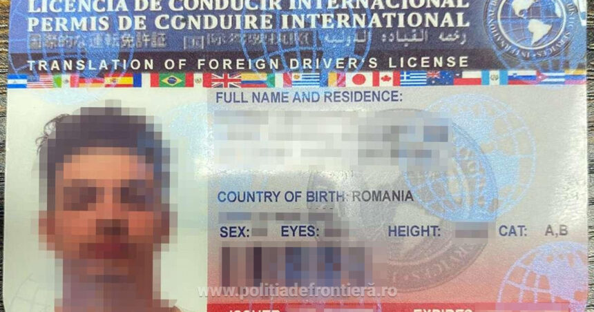 minor din dolj prins la volan de politistii de frontiera cu un permis fals documentul parea eliberat de autoritatile din sua 696f8a3c7c522