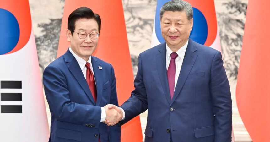 presedintele sud coreean cere sprijinul omologului chinez pentru limitarea programului nuclear al coreei de nord 695e5c1c1f2bc