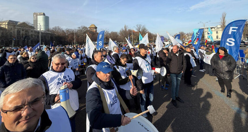 profesorii ies in strada peste 2 000 de cadre didactice vor protesta in fata guvernului romaniei 6977195eb668e