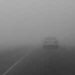 se circula in conditii de ceata pe mai multe drumuri din tara 696890acc2ca3