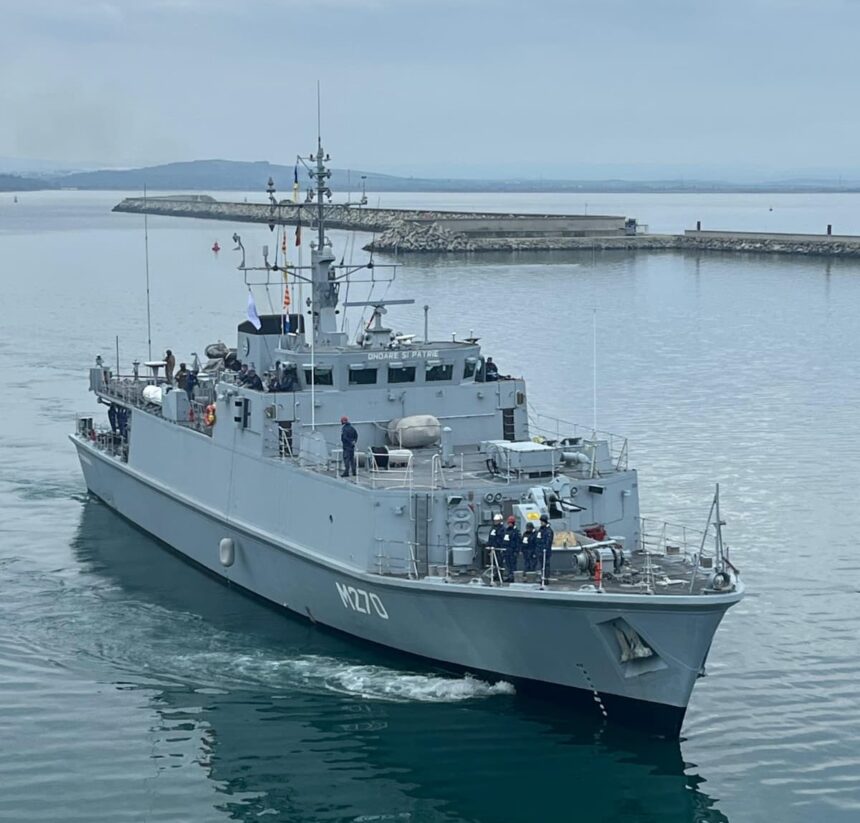 vanatorul de mine m 270 misiune in marea neagra alaturi de nave din bulgaria si turcia 696bda090c144