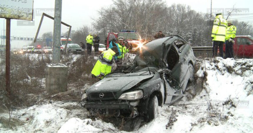 video accident grav pe centura ocolitoare a timisoarei un autoturism s a ciocnit cu un camion soferul masinii a murit 6966176c875c1