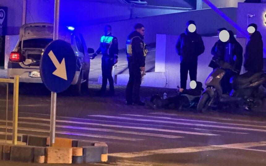 video accident in mamaia mopedist ranit 6977b40eb2c8e