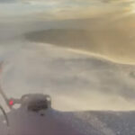 video cum vede prin parbriz soferul unei autofreze de deszapezire care actioneaza in zona ranca 6960100a81c98