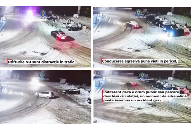 video drifturi ilegale surprinse de politisti intr un sens giratoriu ce au patit soferii prinsi in flagrant 695d2f591976f