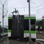 video incident in capitala linia de tramvai 41 complet blocata din cauza unei defectiuni la reteaua electrica 697cbca9950d5