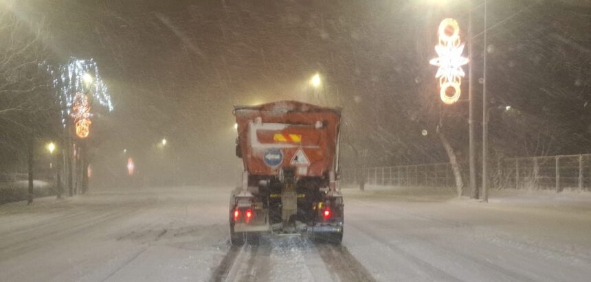 video ninsorile au facut primele probleme in constanta drum blocat si masini inzapezite 6963481c2fa50