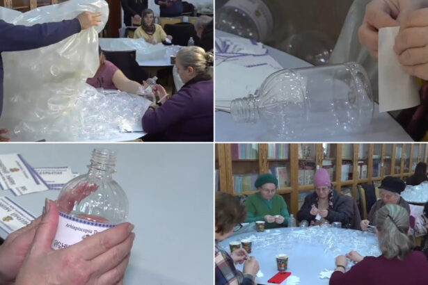 video pregatiri pentru boboteaza la malul marii voluntarii eticheteaza cele 300 000 de sticle care vor fi impartite e o mare bucurie 695a133adc9ed