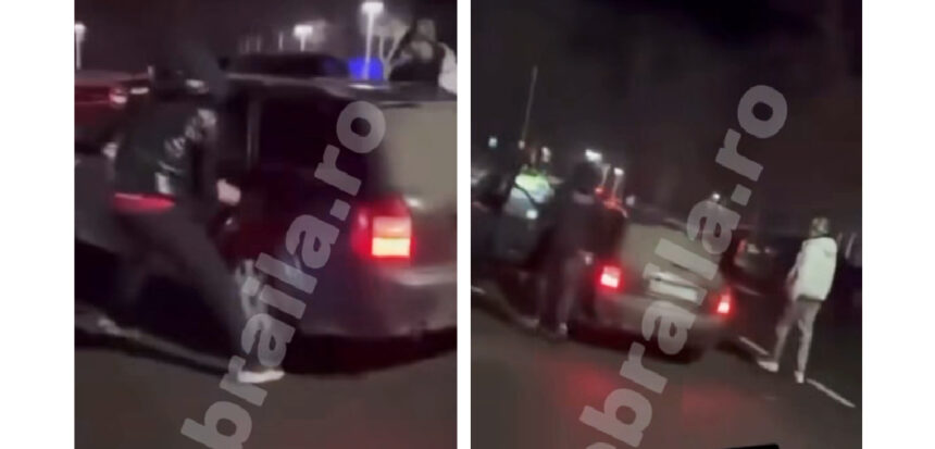 video scene socante in centrul municipiului mai multi minori au atacat un autoturism 69773900d3cb1