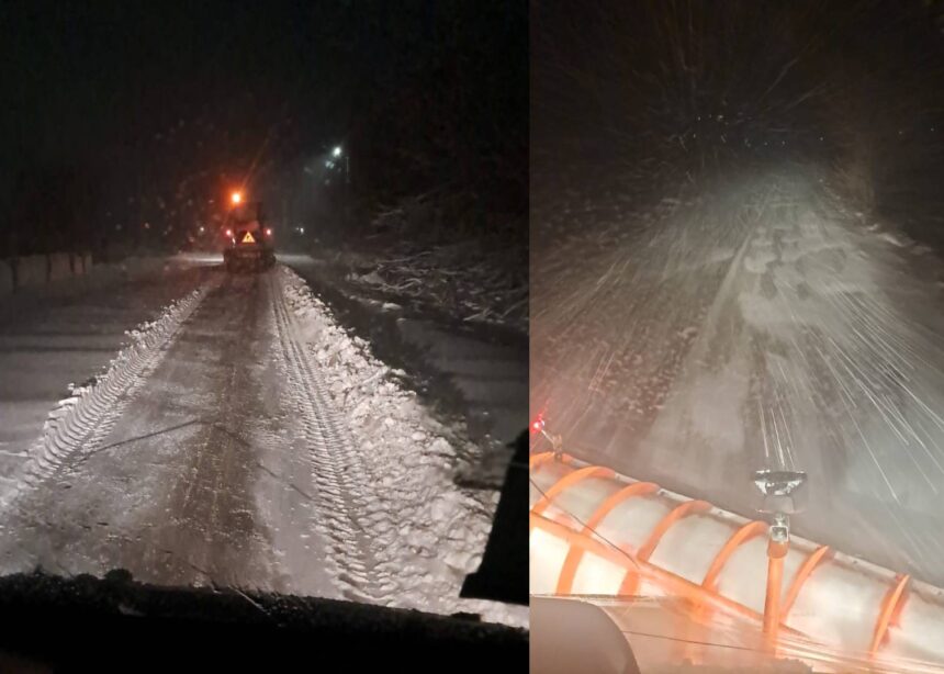 video situatia drumurilor din judet duminica dimineata drumarii au actionat toata noaptea cu zeci de utilaje 69634b8e72671