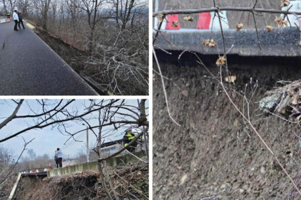 video sosea surpata la intrare in campina restrictii de trafic e a treia alunecare de teren care are loc in zona in doar cateva saptamani 69660cdb23ebc