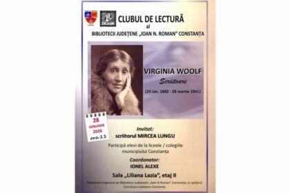 virginia woolf in centrul dezbaterii la clubul de lectura al bibliotecii judetene constanta 6978902d1defc