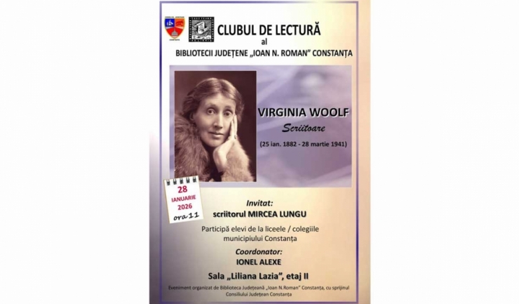 virginia woolf in centrul dezbaterii la clubul de lectura al bibliotecii judetene constanta 6978902d1defc