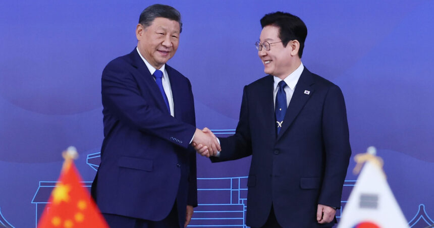 xi jinping se va intalni cu lee jae myung la beijing pe fondul tensiunilor tot mai mari dintre china si japonia 6957774281690