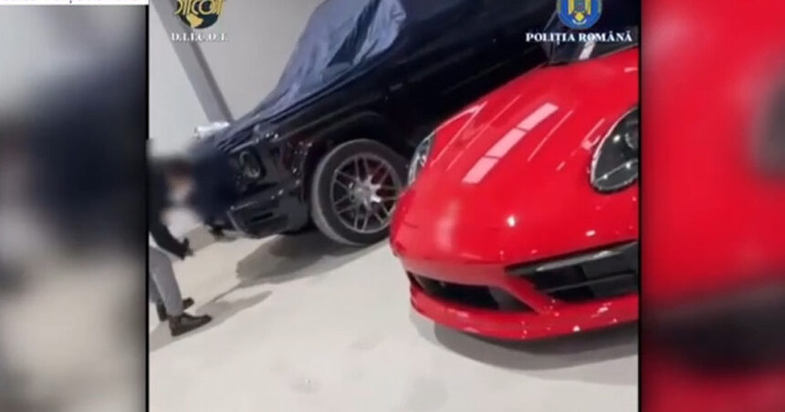 20 de masini de lux au fost gasite ascunse intr un garaj din italia ar fi fost cumparate de un afacerist roman cu legaturi cu mafia 698cb8d8d2257