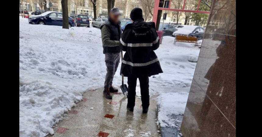 amenzi de 44 000 de lei date luni in centrul bucuresti pentru agentii economici si asociatiile de proprietari care nu au deszapezit 699c83d326d28