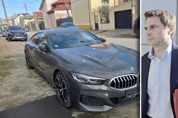 bmw ul seria 8 a lui cristian radu parcat fara numere pe o straduta ferita 69a04e2661d8b