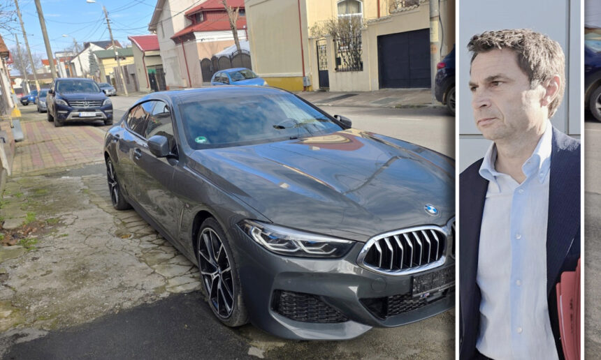 bmw ul seria 8 a lui cristian radu parcat fara numere pe o straduta ferita 69a04e2661d8b