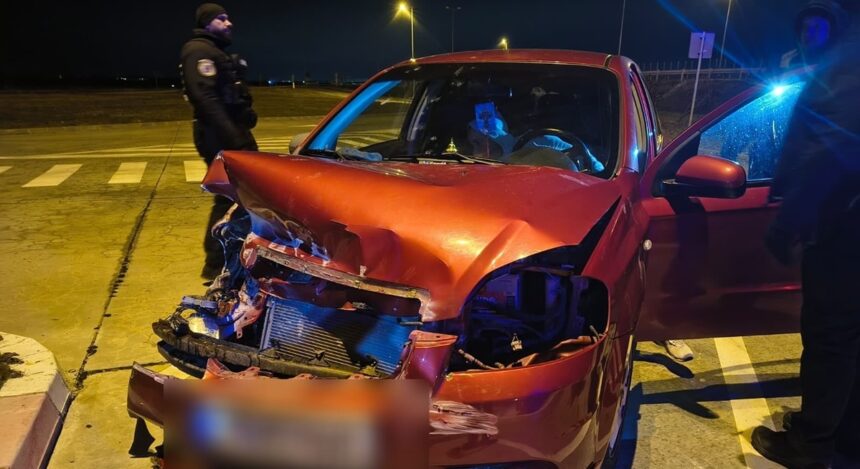 foto copilas de 3 ani implicat intr un accident pe autostrada a4 au intervenit jandarmii 698061e53bca6