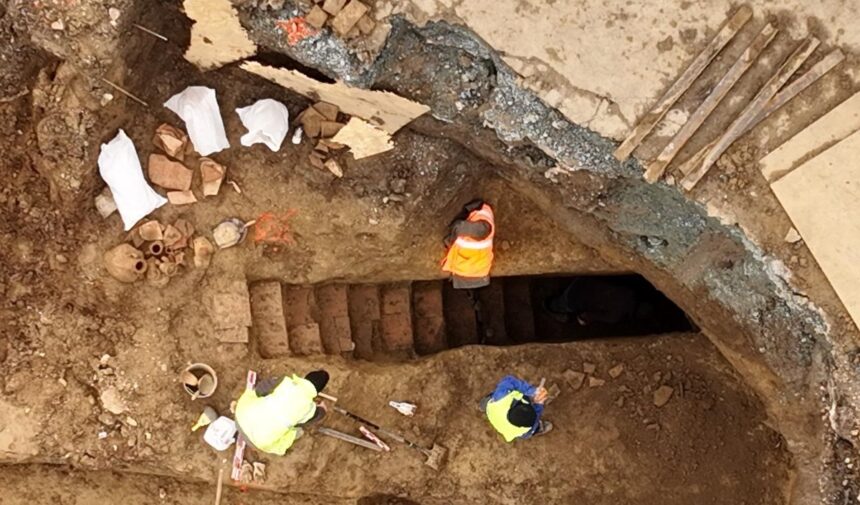 foto lucrarile la spitalul clinic de boli infectioase intarzie din cauza extinderii etapei de cercetare arheologica spune primaria constanta 699f3a00bdb86