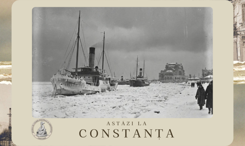 muzeul de istorie constanta ziua in care marea neagra a inghetat pe o distanta uriasa vapoarele solide ale epocii moderne au ramas prinse intre sloiuri 6982f35428d50