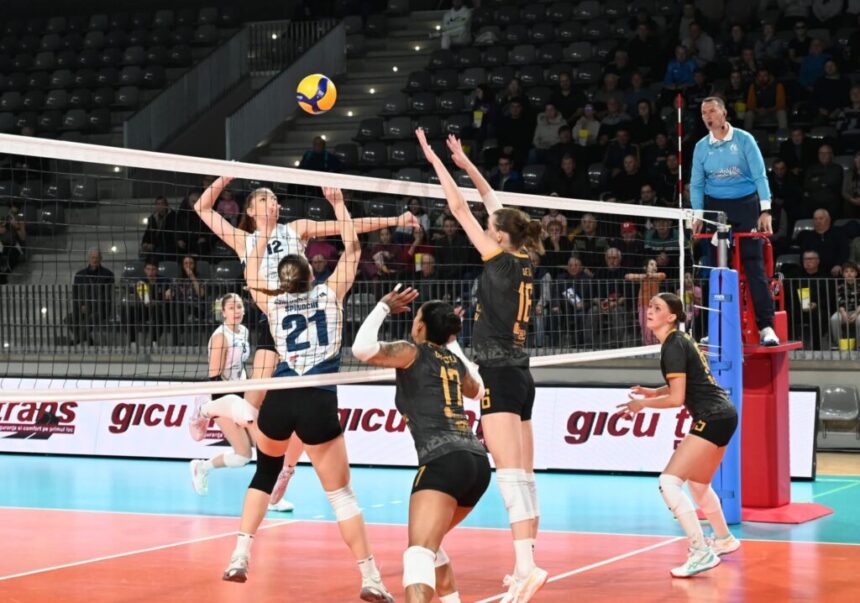 regal voleibalistic in sala sporturilor csm constanta csm volei alba blaj 6990739b7b5cc