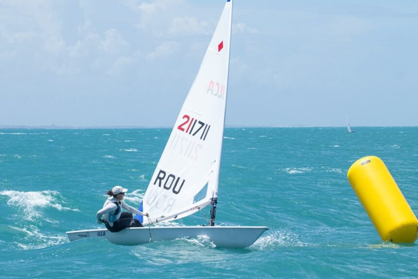 sportiva de la csm constanta ebru bolat ia startul miercuri in noul sezon al clasei ilca 6 699e0c08a1ee4