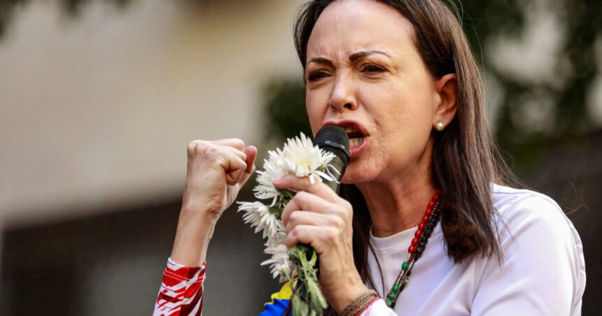 tensiuni intre casa alba si lidera opozitiei venezuelene maria corina machado washingtonul iritat de declaratiile despre alegeri 698853dac10f0