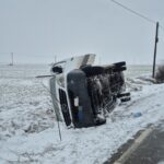 un microbuz s a rasturnat pe dj 222c intre mahmudia si bestepe un barbat a ajuns la spital 6995cae21b81e