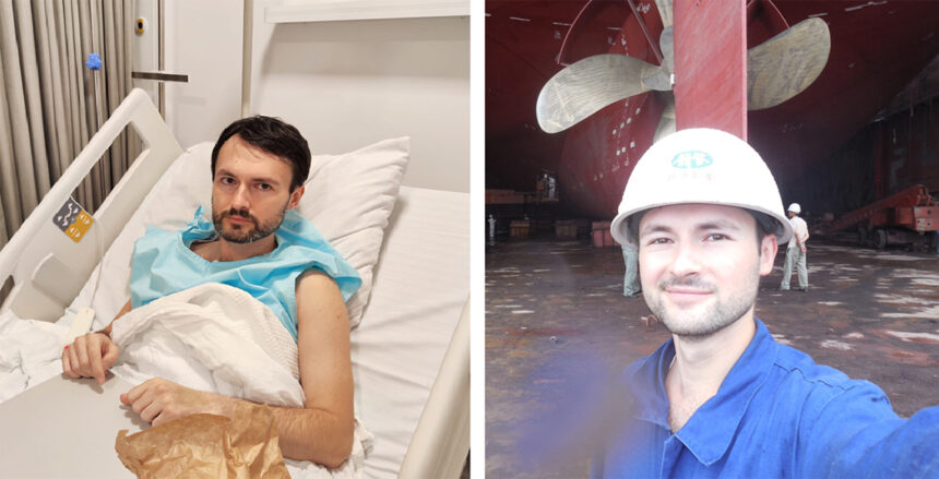 un tanar navigator are nevoie de ajutor la 35 de ani se lupta cu o forma agresiva de cancer boala l a tintuit la pat 6986d9da6cbe1