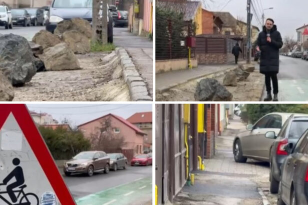 video cum vrea un oras din vestul tarii sa i impiedice pe soferi sa mai parcheze pe trotuare si spatii verzi oamenii se revolta e penibil 699012ab5026e