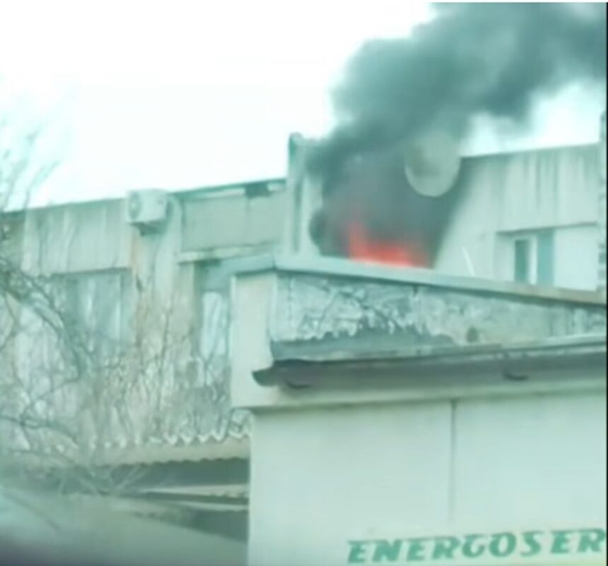video incendiu in eforie nord arde o garsoniera 69a2d32457372