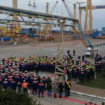 video santierul naval mangalia blocat de proteste muncitorii cer salariile restante 69a1560127a93