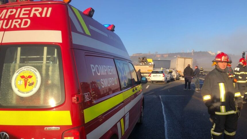 accident in lant la iesire din constanta multe masini implicate si victime 69a7cb90b071b