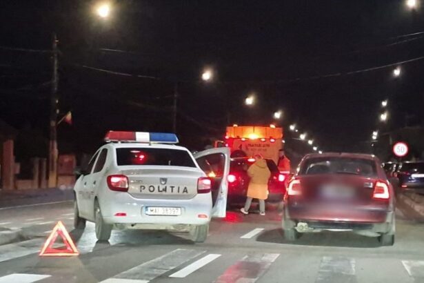 accident pe o trecere de pietoni din municipiul tulcea o femeie de 66 de ani a scapat ca prin minune 69beec10a83bb