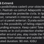 alerta aeriana la tulcea mesaj ro alert pentru zona de nord a judetului 69c17d7902720