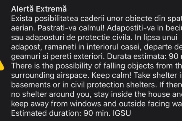 alerta aeriana la tulcea mesaj ro alert pentru zona de nord a judetului 69c17d7902720