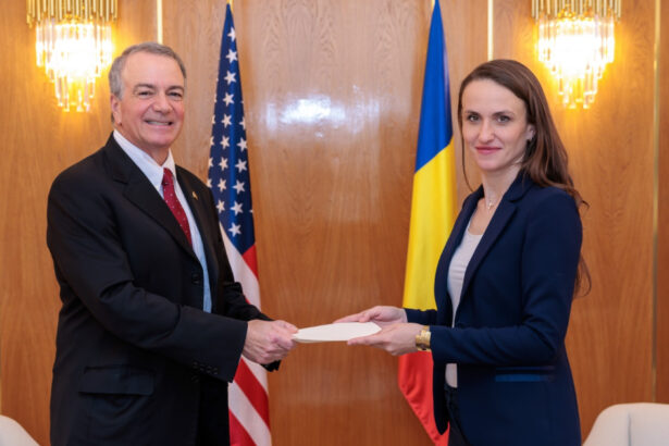 ambasadorul sua in romania intalnire cu ministrul oana toiu administratia trump angajata in securitatea marii negre 69a72bf17f401